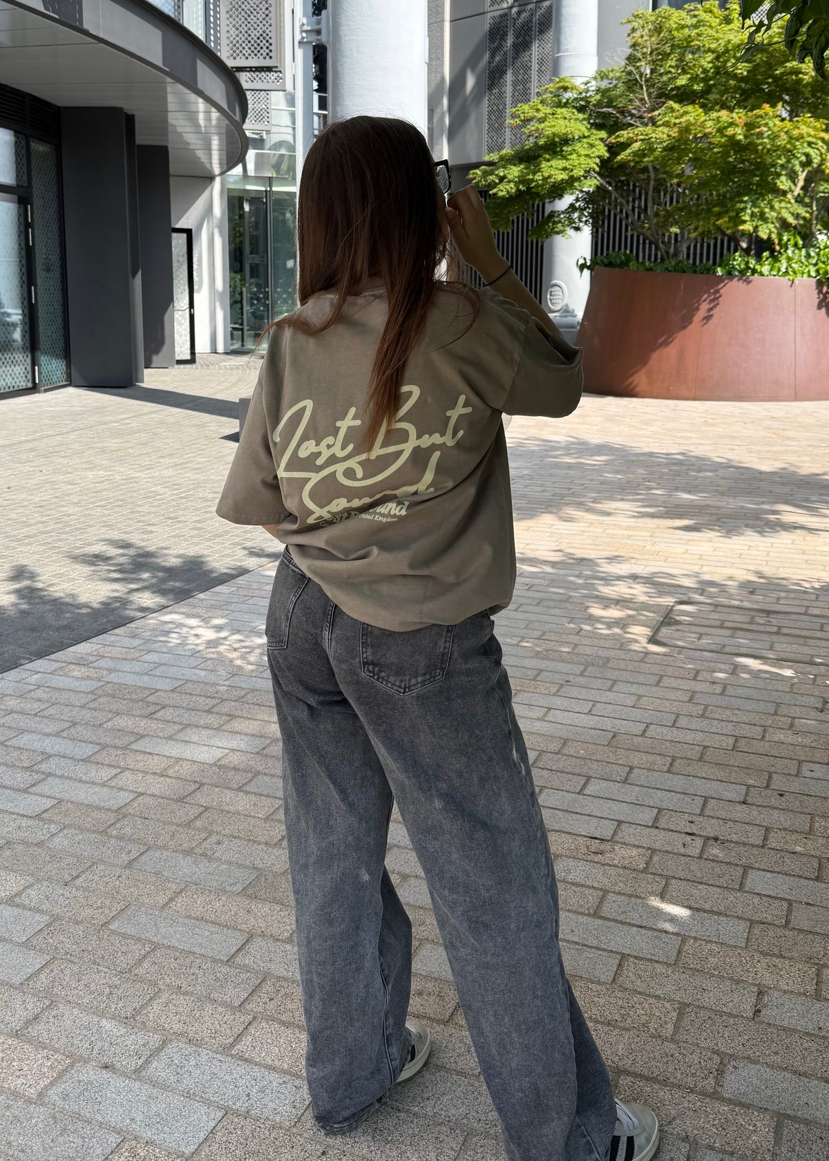 Latte Washed T-Shirt