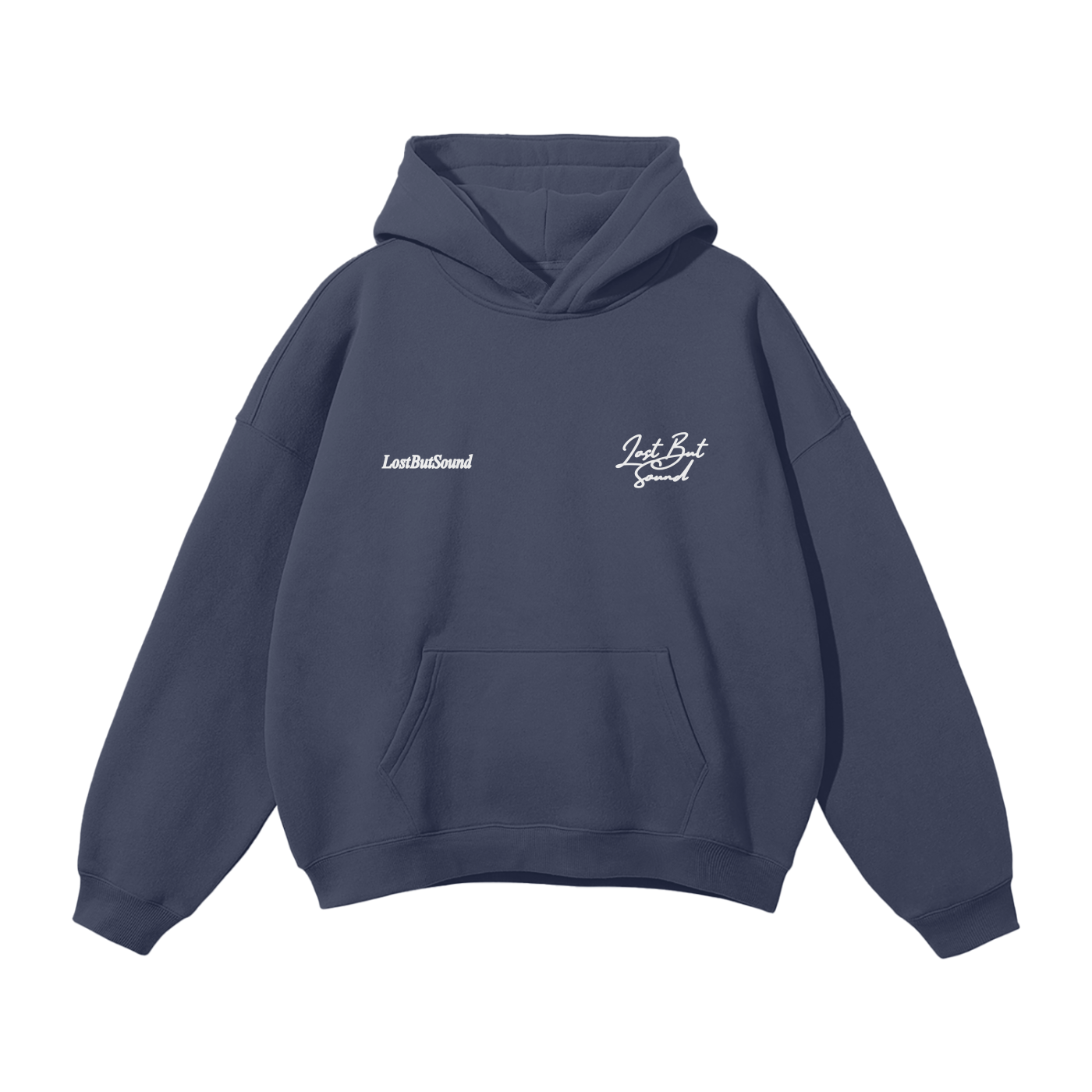 The Navy Boxy Hoodie