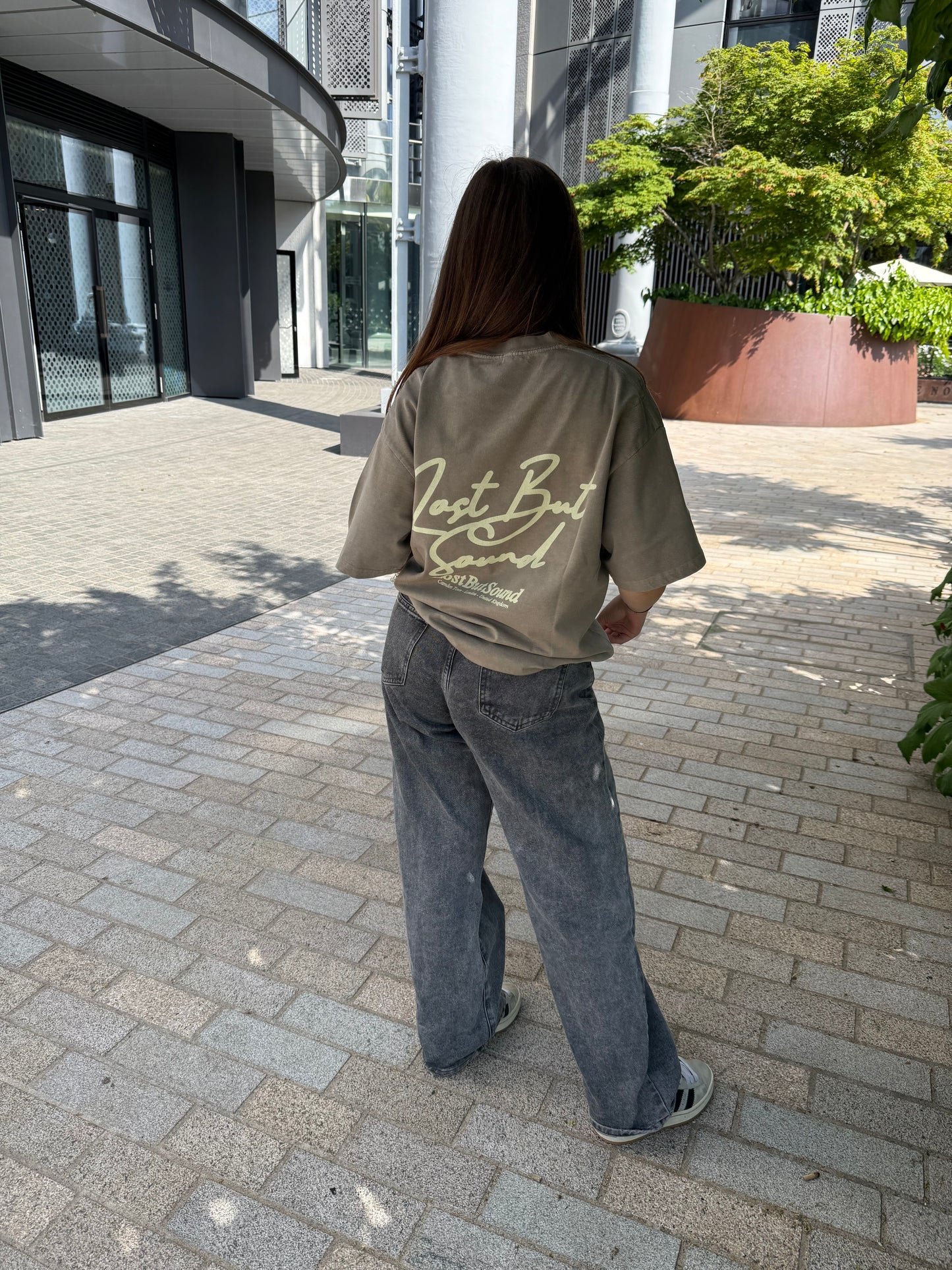 Latte Washed T-Shirt