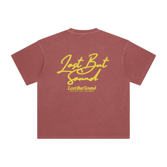 Brick Red Washed T-Shirt