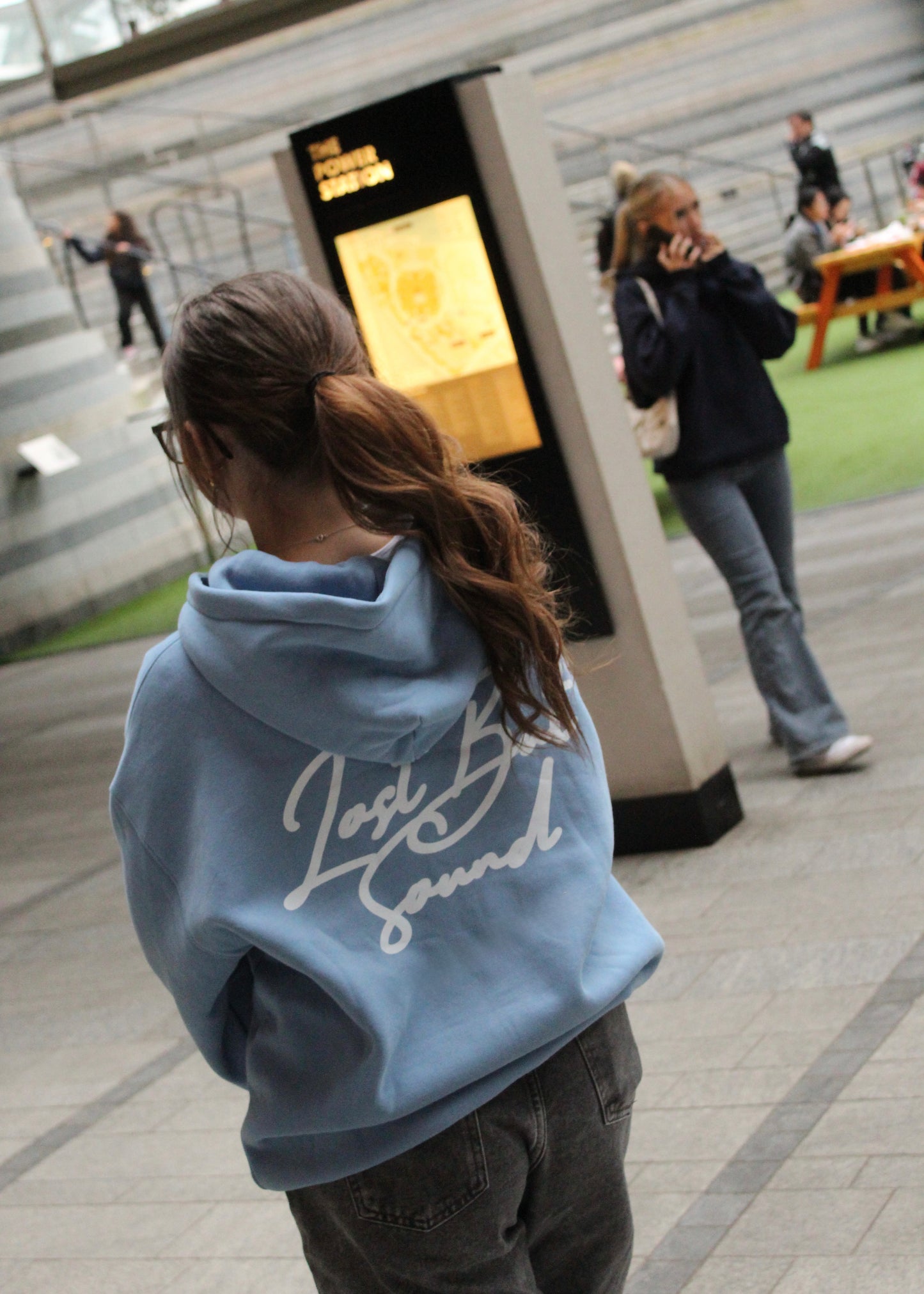 The Baby Blue Oversized Boxy Hoodie