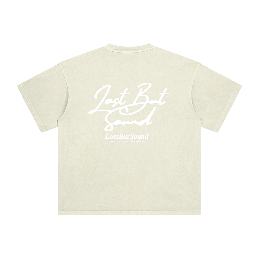 Cream Washed T-Shirt