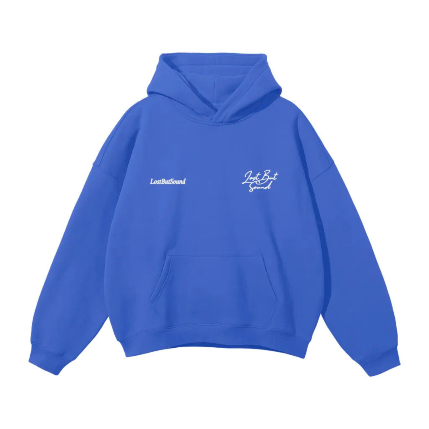The Royal Blue Oversized Boxy Hoodie