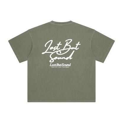 Khaki Green Washed T-Shirt