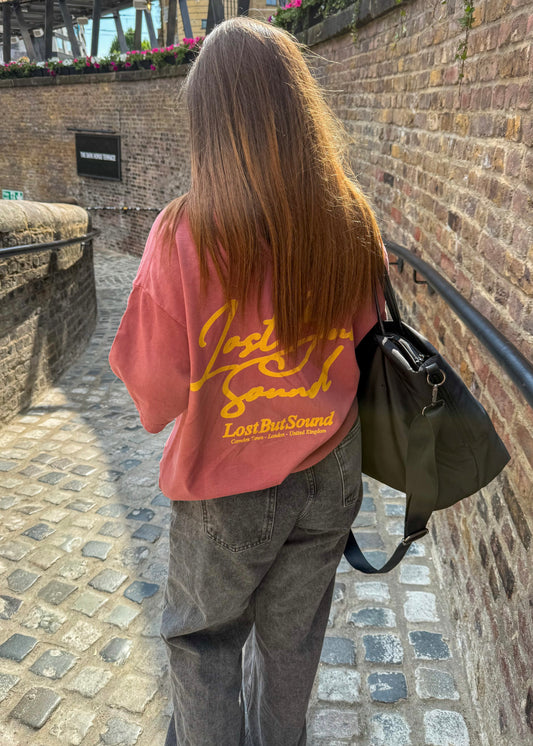 Brick Red Washed T-Shirt