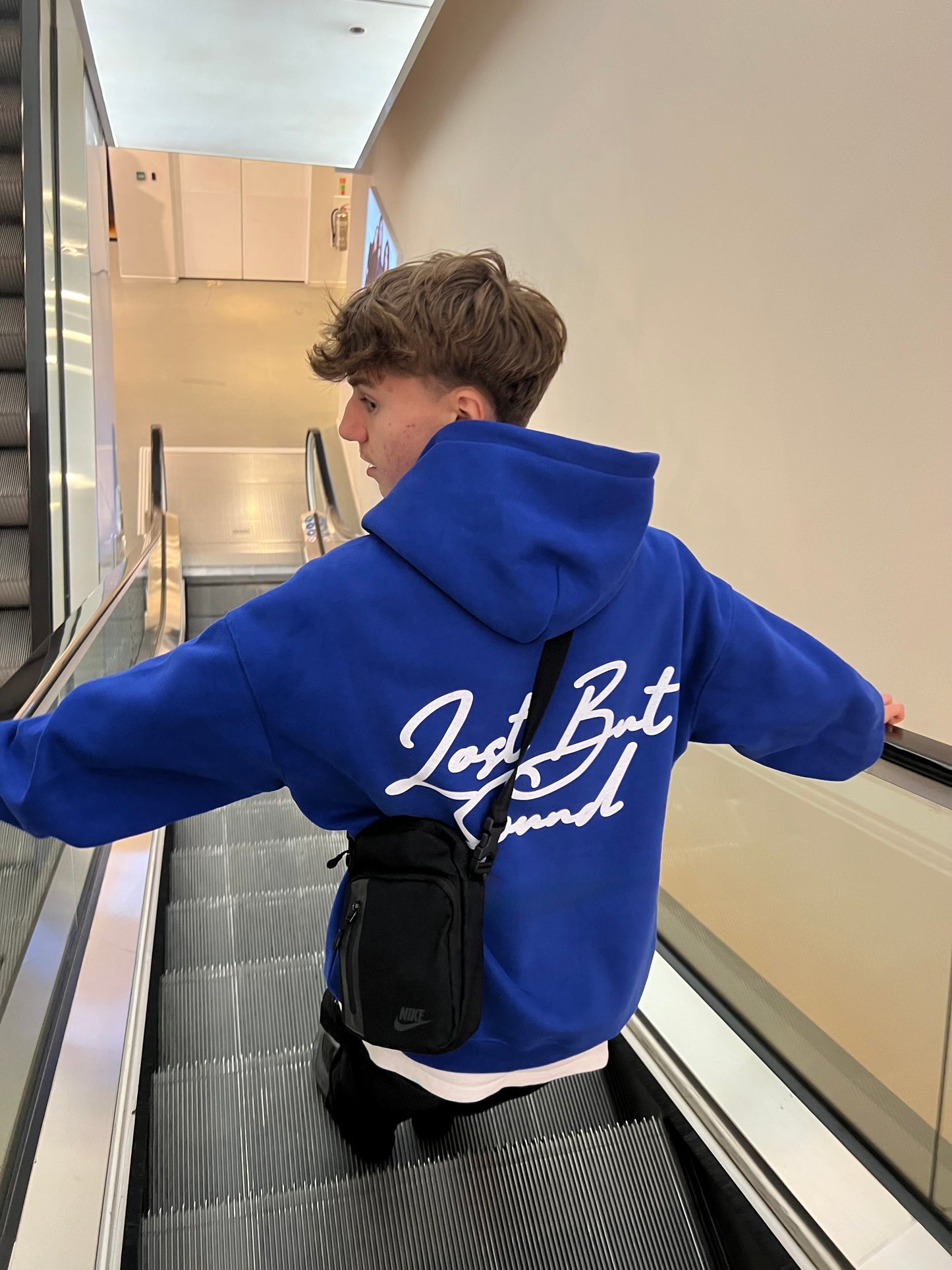 The Royal Blue Oversized Boxy Hoodie