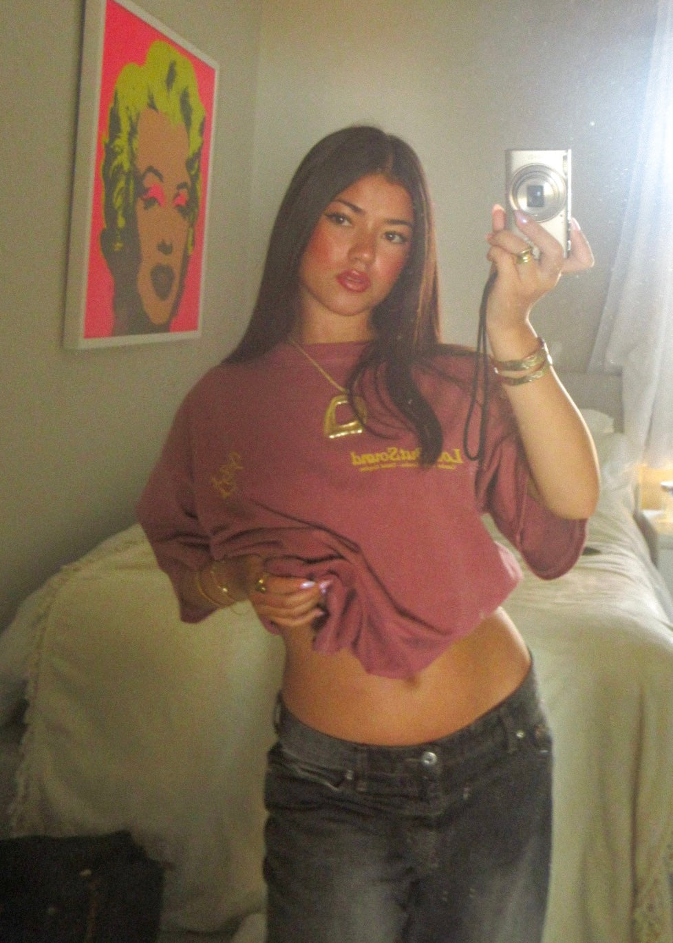 Brick Red Washed T-Shirt