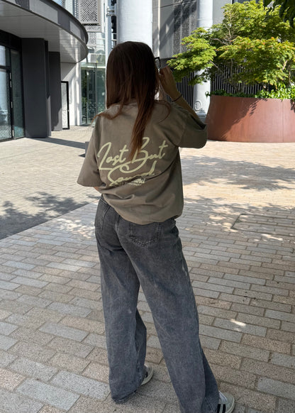Latte Washed T-Shirt