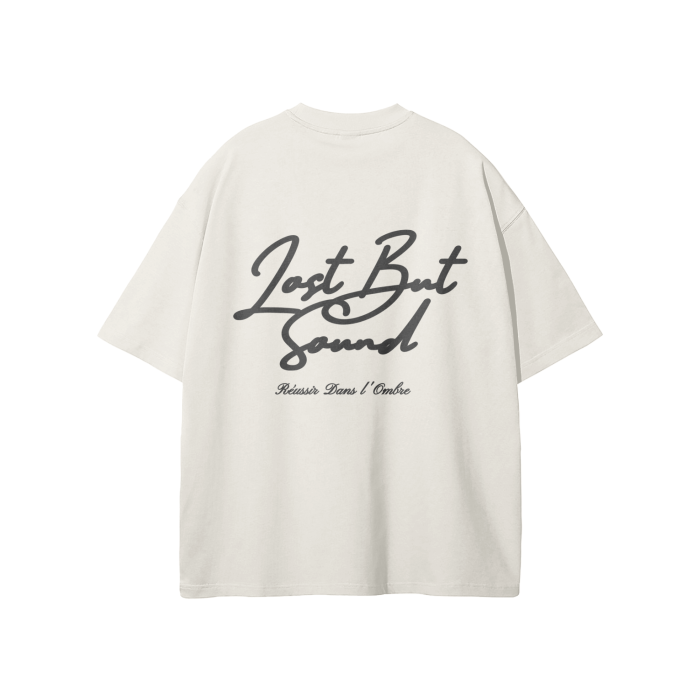 Super Heavywight Light Creme Oversized T-Shirt