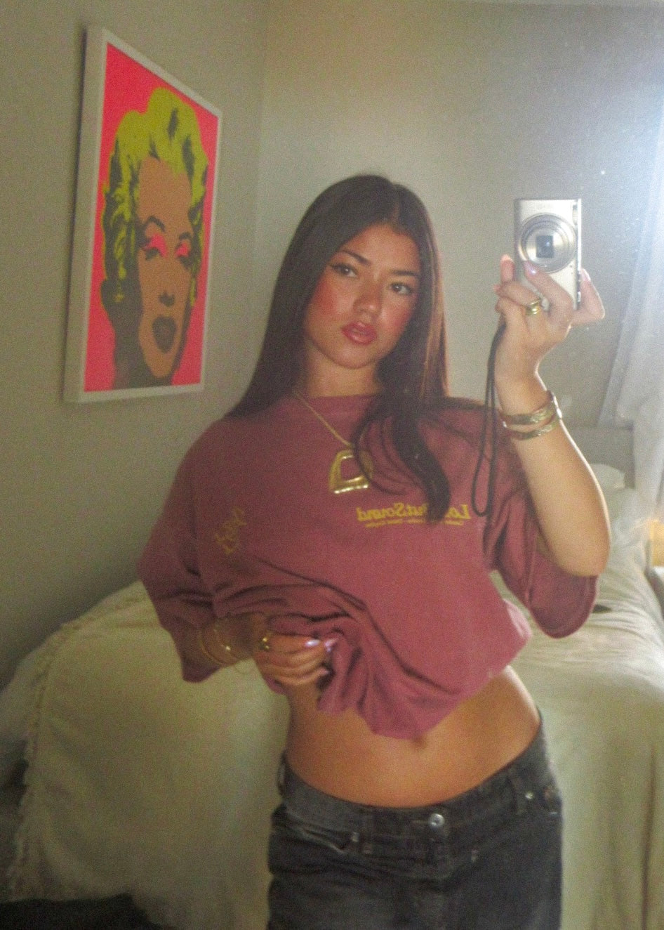 Brick Red Washed T-Shirt