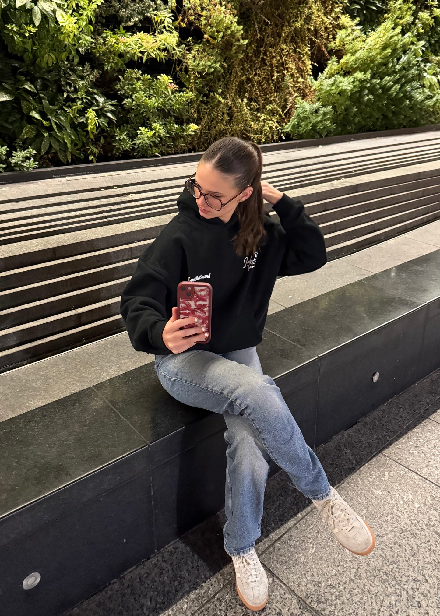 The Black Oversized Boxy Hoodie