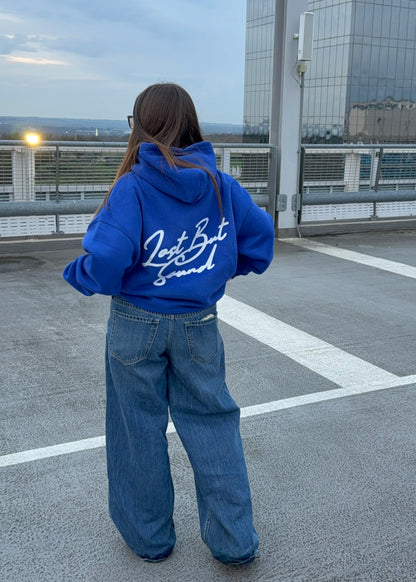 Royal Blue Oversized Boxy Hoodie