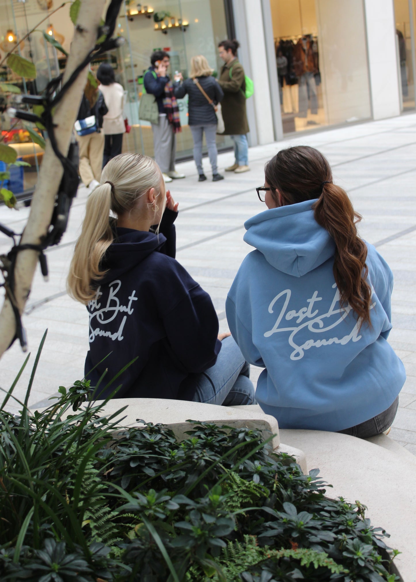 The Navy Oversized Boxy Hoodie