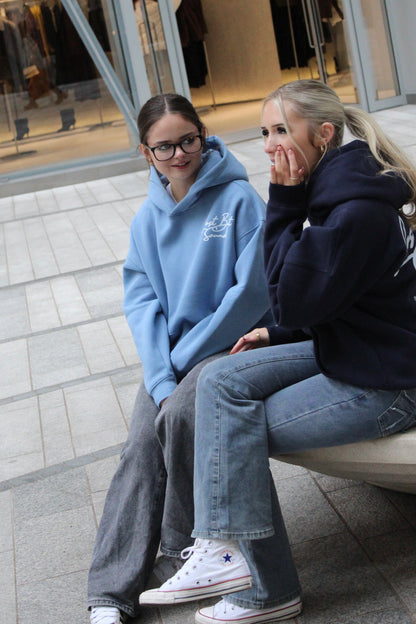 Baby Blue Oversized Boxy Hoodie
