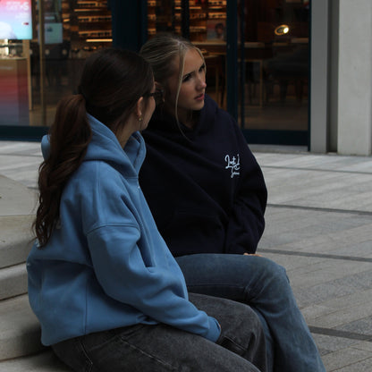 The Navy Blue Boxy Hoodie