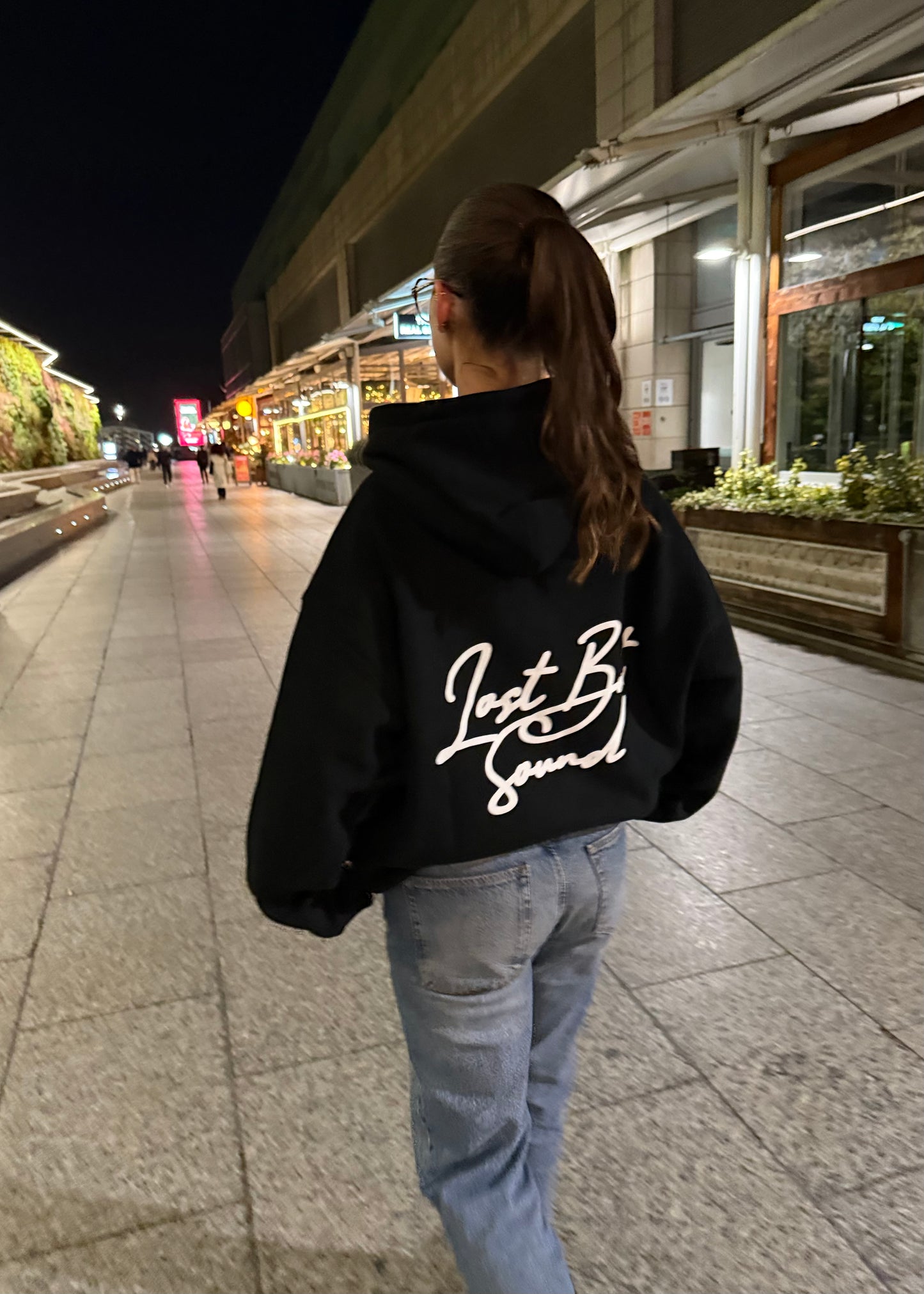 The Black Oversized Boxy Hoodie