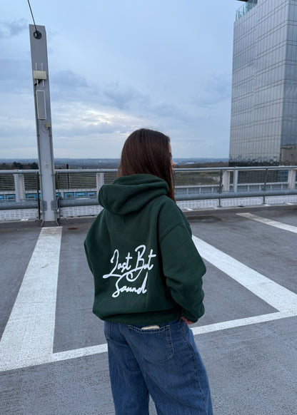 The Forest Green Oversized Boxy Hoodie