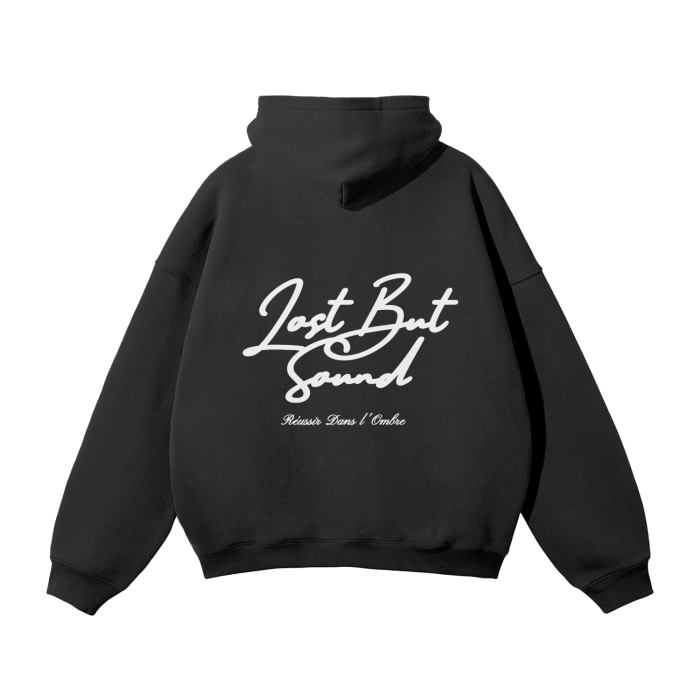 The Black Boxy Hoodie