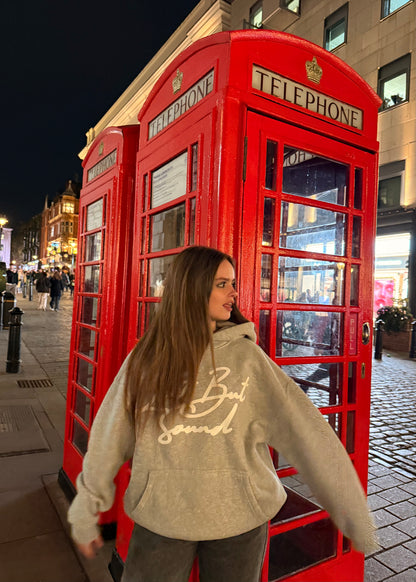 The Marl Grey Oversized Boxy Hoodie