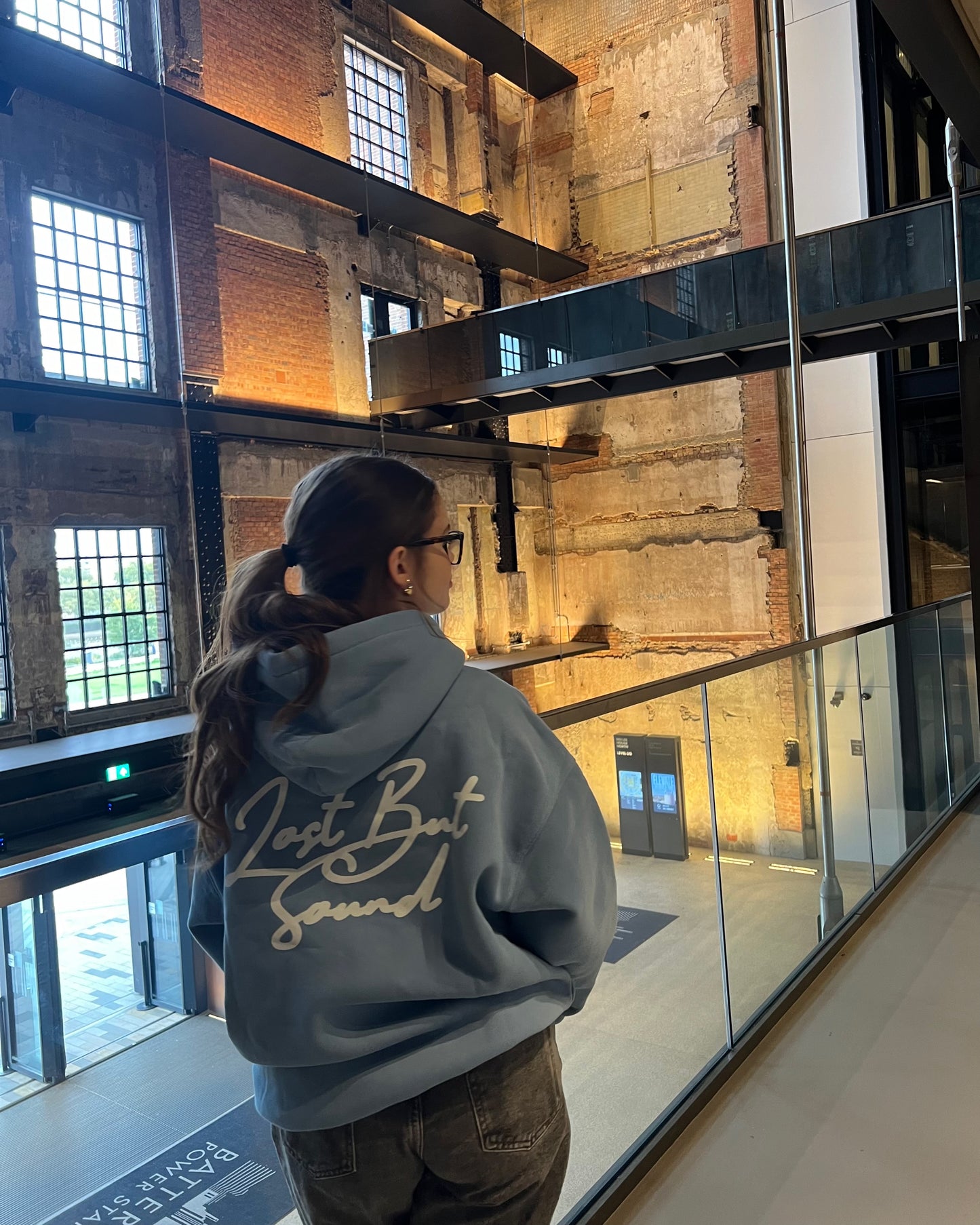 The Baby Blue Oversized Boxy Hoodie