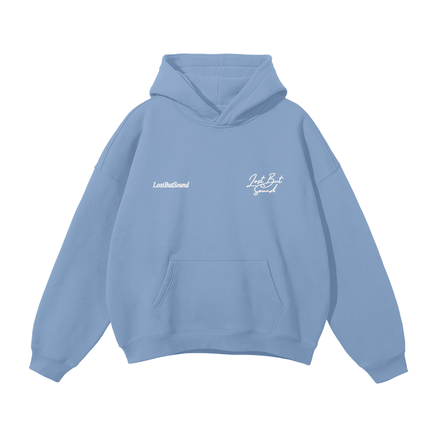 The Baby Blue Oversized Boxy Hoodie