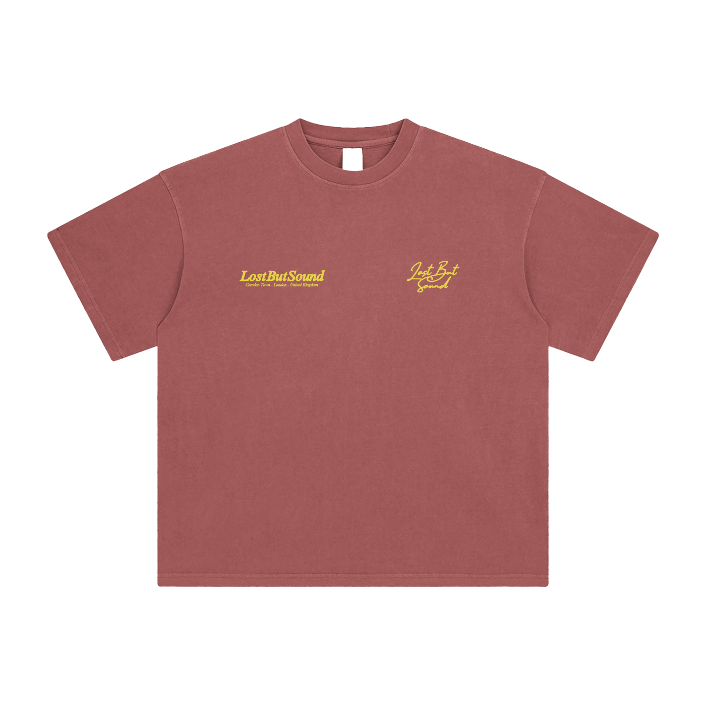 NEW Brick Red Washed T-Shirt