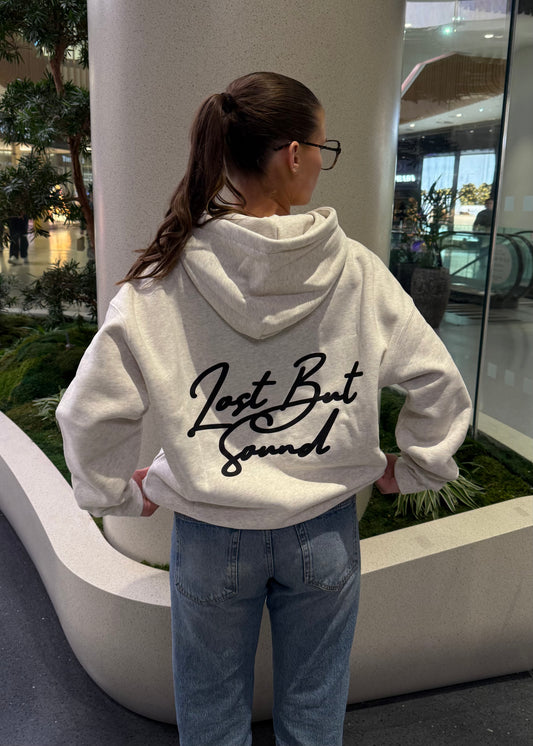 Signature Oat Marl Hoodie
