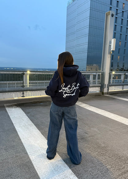 The Navy Oversized Boxy Hoodie