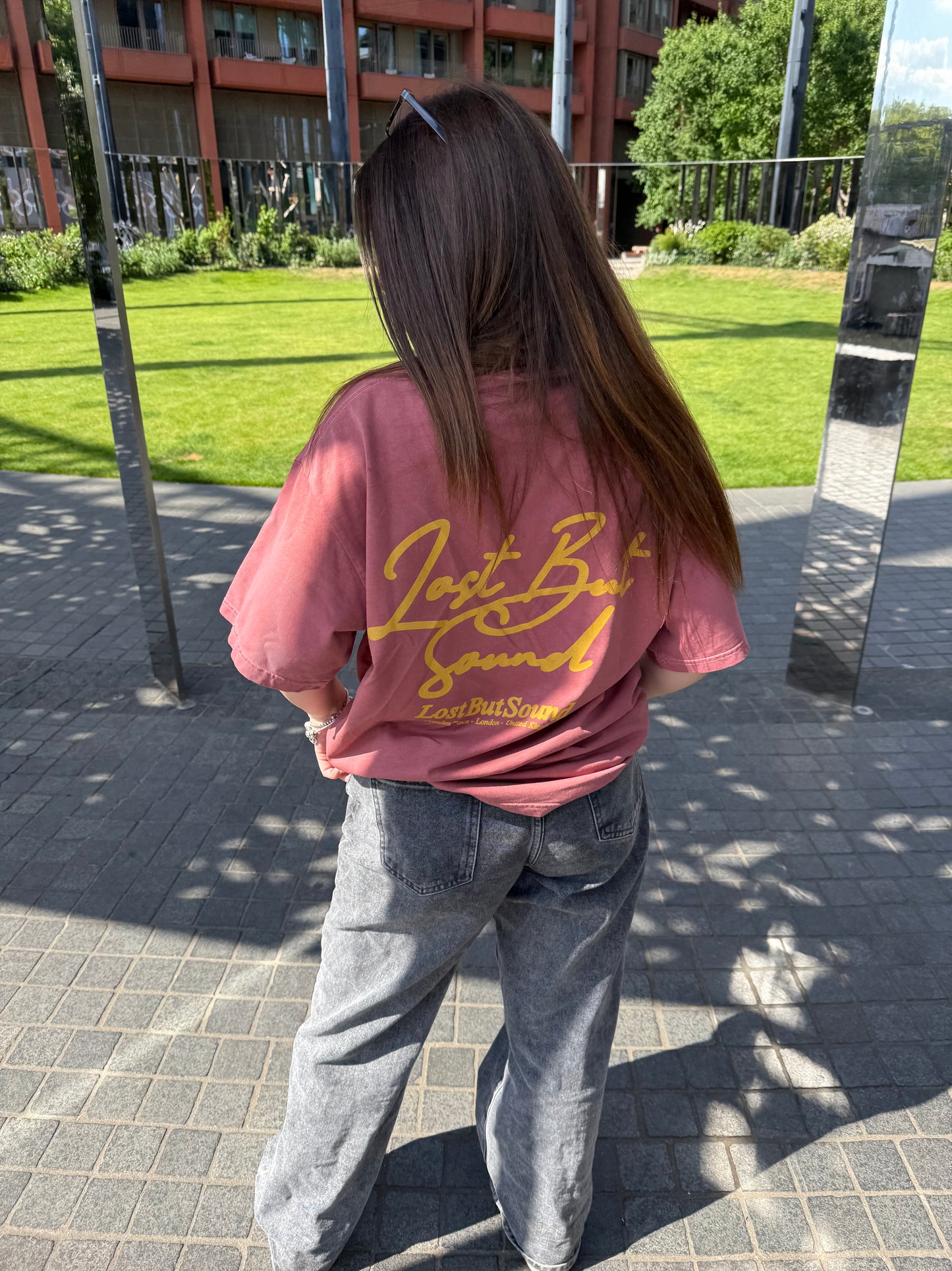 Brick Red Washed T-Shirt