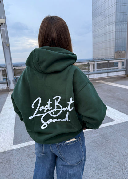 Forest Green Oversized Boxy Hoodie