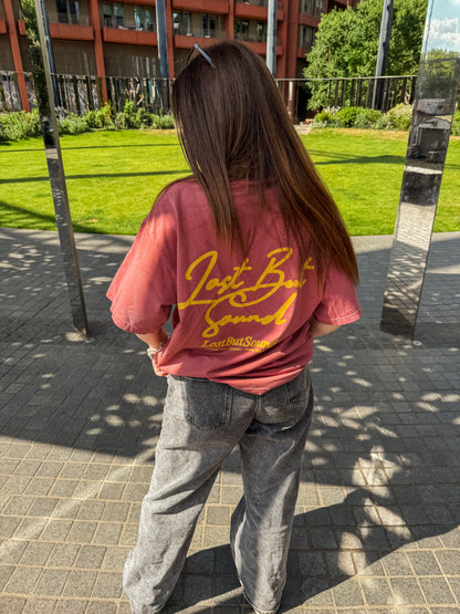 Brick Red Washed T-Shirt