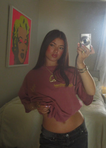 Brick Red Washed T-Shirt