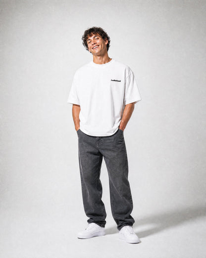 White Heavyweight Boxy T-Shirt