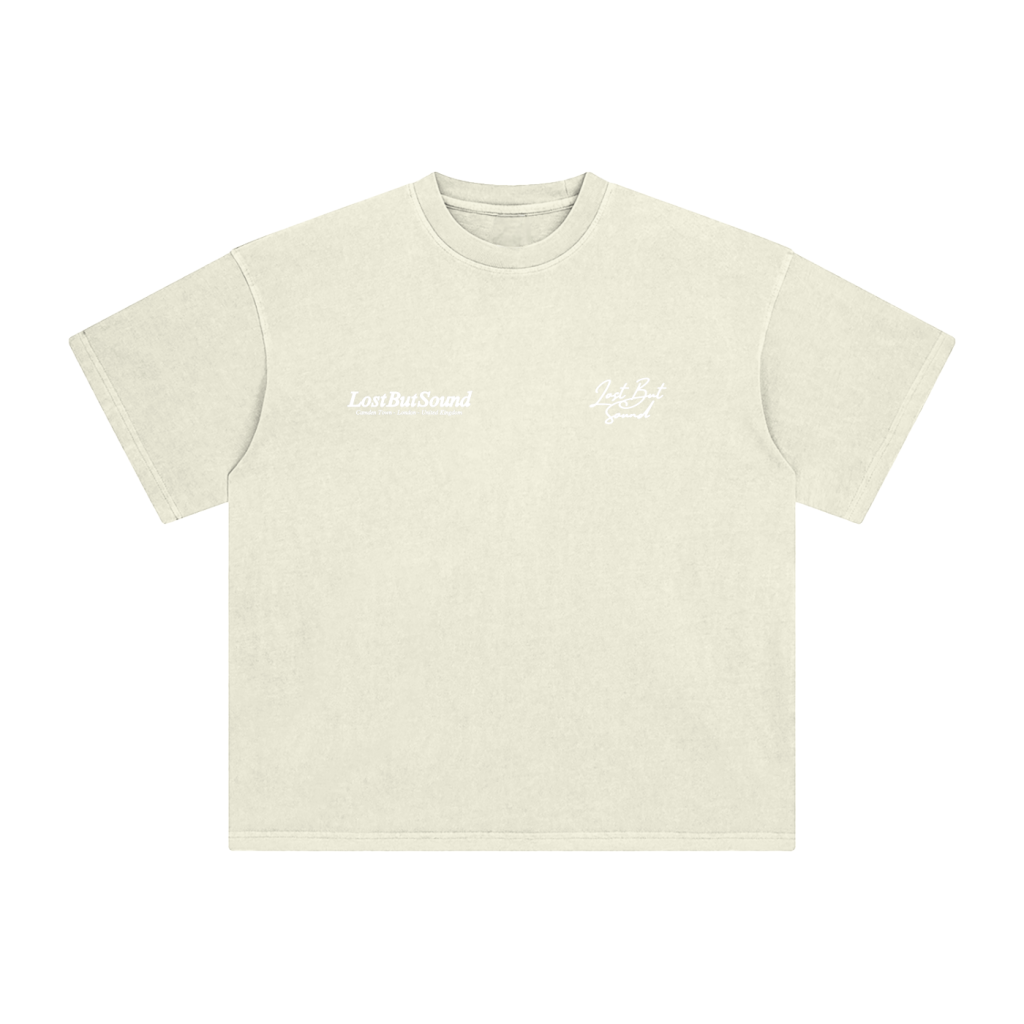 Cream Washed T-Shirt