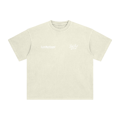 Cream Washed T-Shirt
