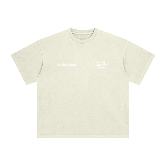 Cream Washed T-Shirt