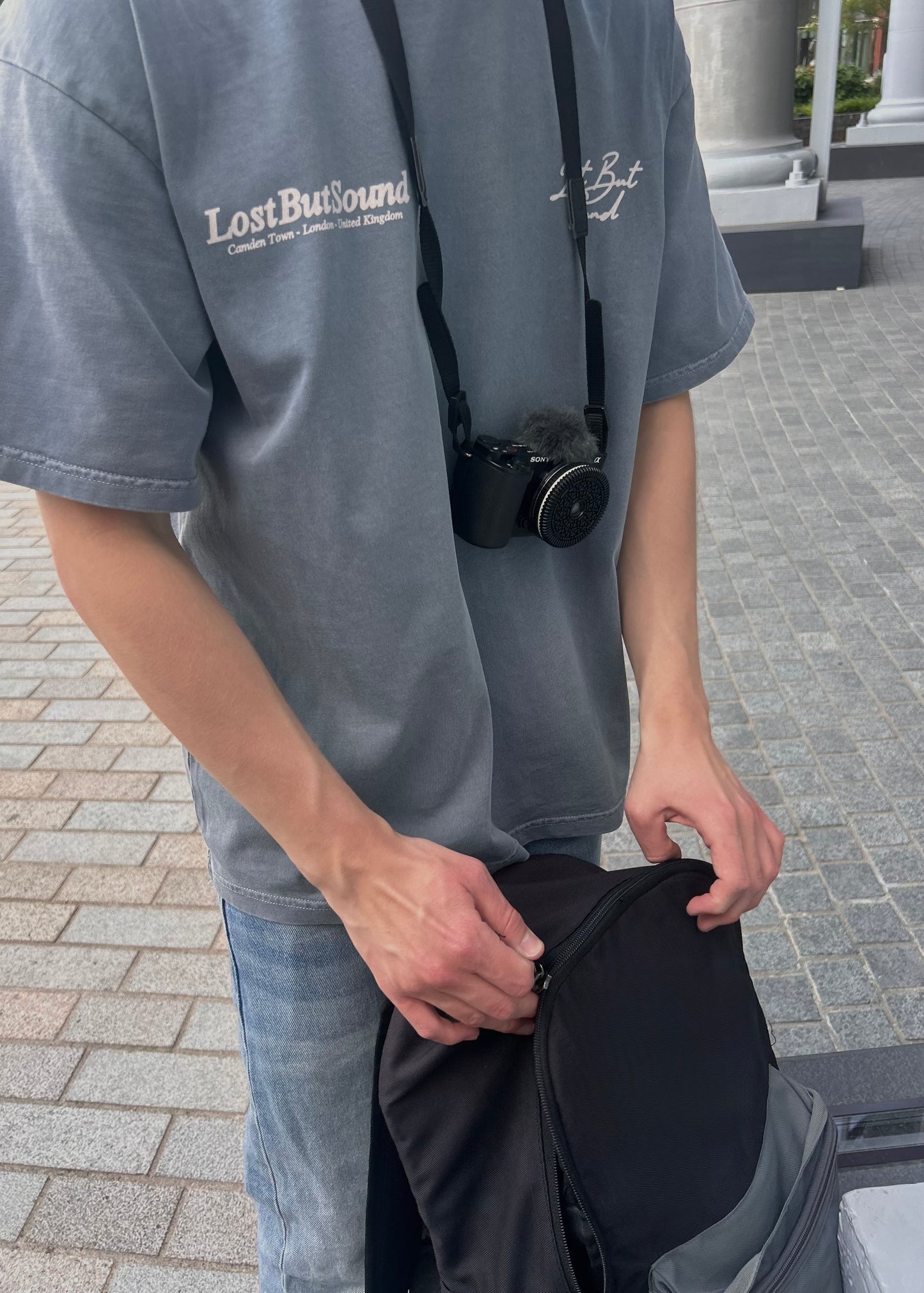 Storm Blue Washed T-Shirt