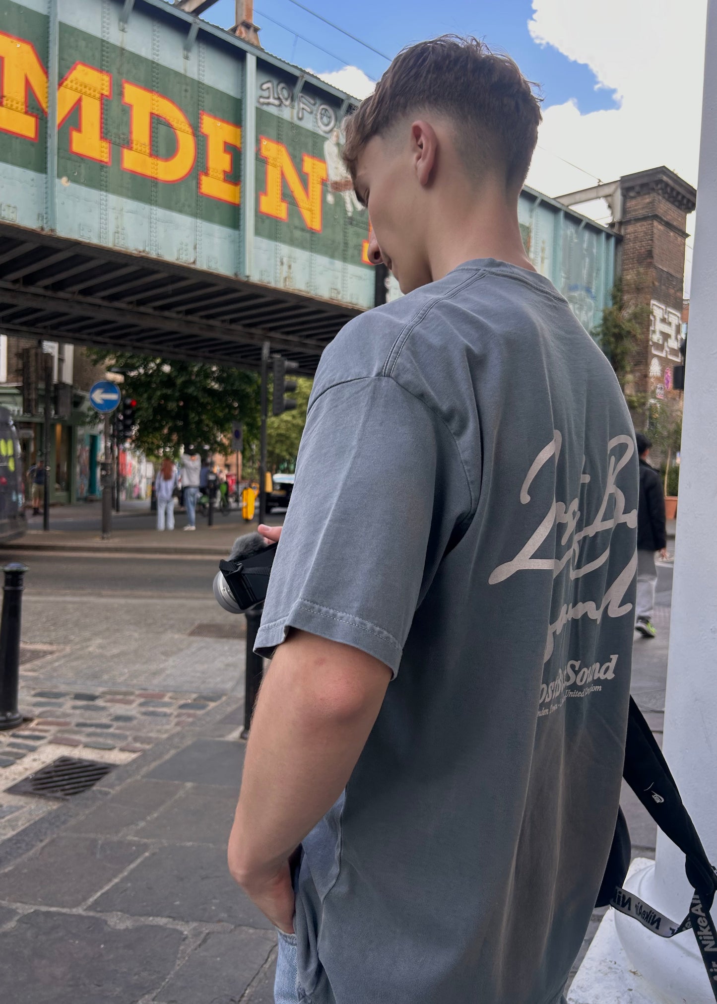 Storm Blue Washed T-Shirt