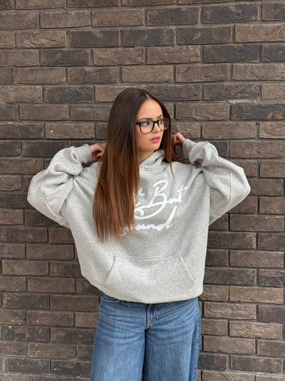 The Marl Grey Oversized Boxy Hoodie