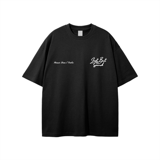 Super Heavyweight Black Oversized T-Shirt