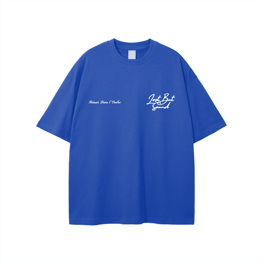 Super Heavyweight Royal Blue Oversized T-Shirt